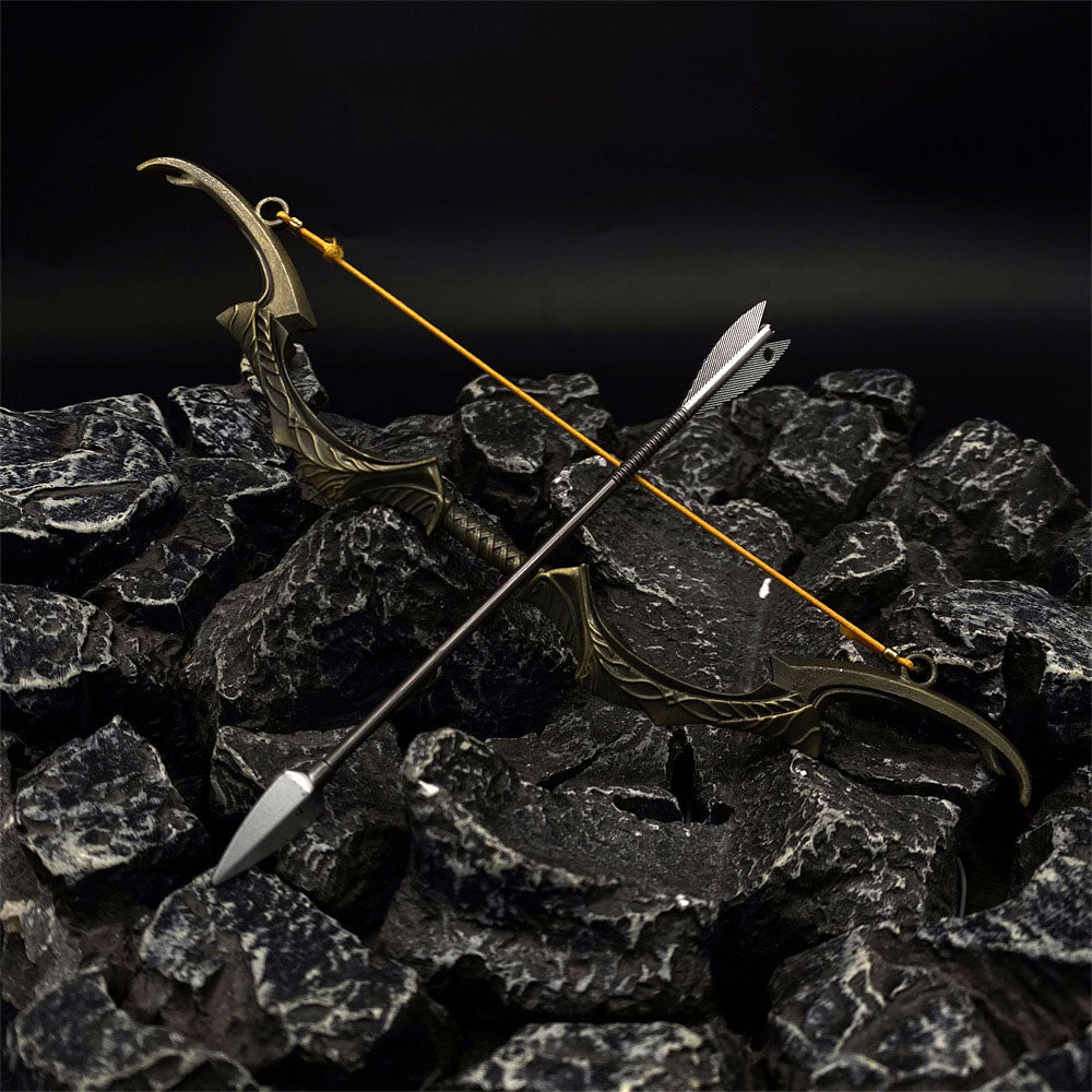 Metal Dragonborn Weapon Collection Mini Sword Dagger Bow 10 In 1 Pack