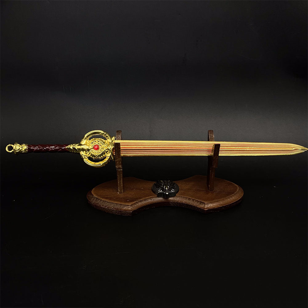 Metal Dragonborn Weapon Collection Mini Sword Dagger Bow 10 In 1 Pack