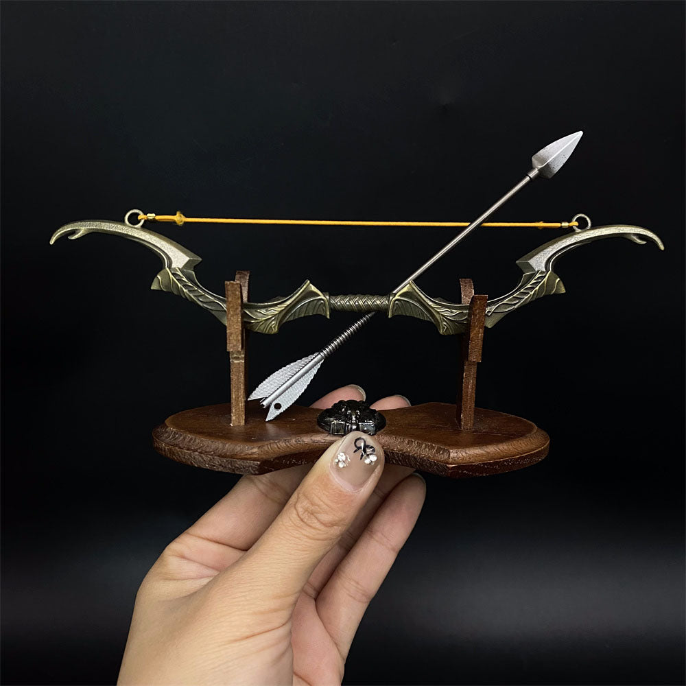 Metal Dragonborn Weapon Collection Mini Sword Dagger Bow 10 In 1 Pack
