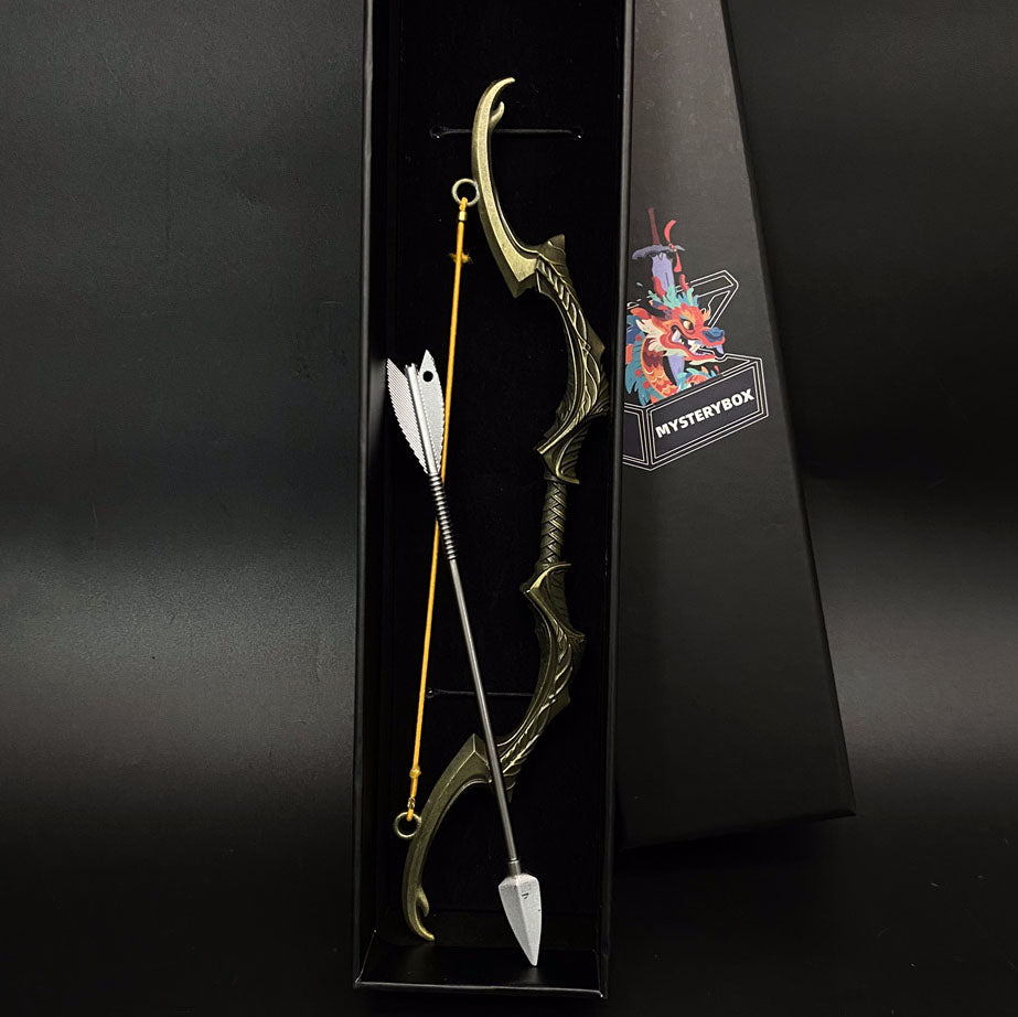 Metal Dragonborn Weapon Collection Mini Sword Dagger Bow 10 In 1 Pack