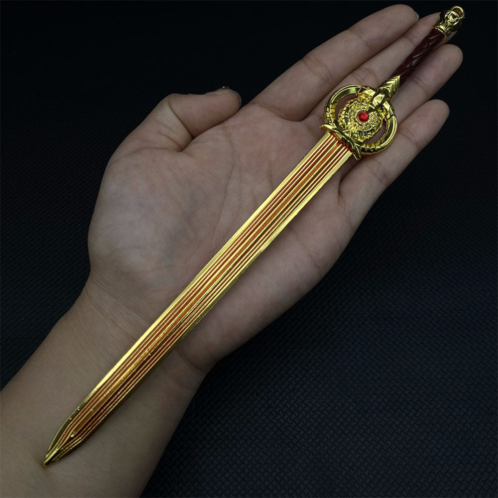 Metal Dragonborn Weapon Collection Mini Sword Dagger Bow 10 In 1 Pack
