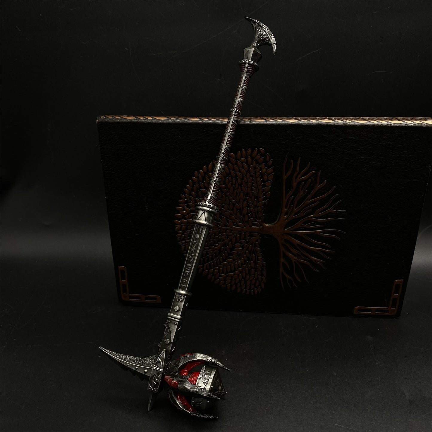 One-Sixth Two Hand Warrior Skyrim Daedric War Hammer