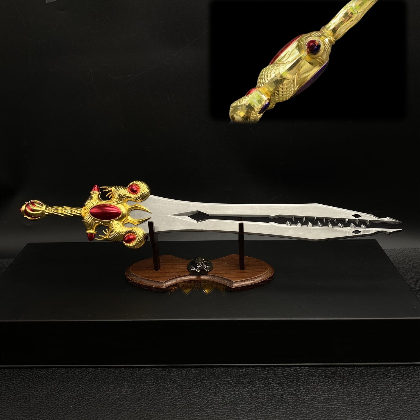 1/3 Scale Dawnfang/Duskfang Sword Metal Replica With Gift Box