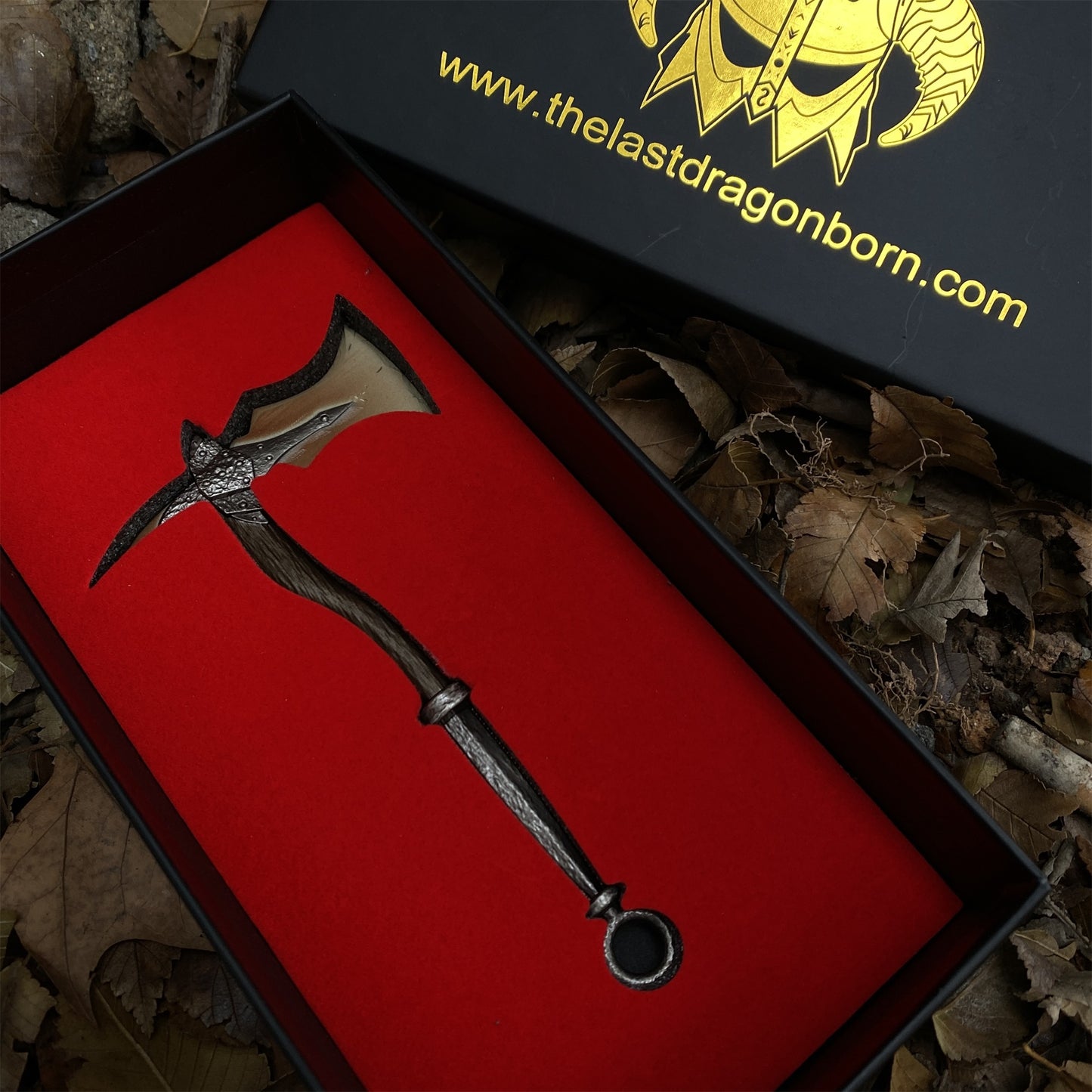 Dragonbone War Axe Dagger Sword Mace Metal Miniature 4 In 1 Gift Box