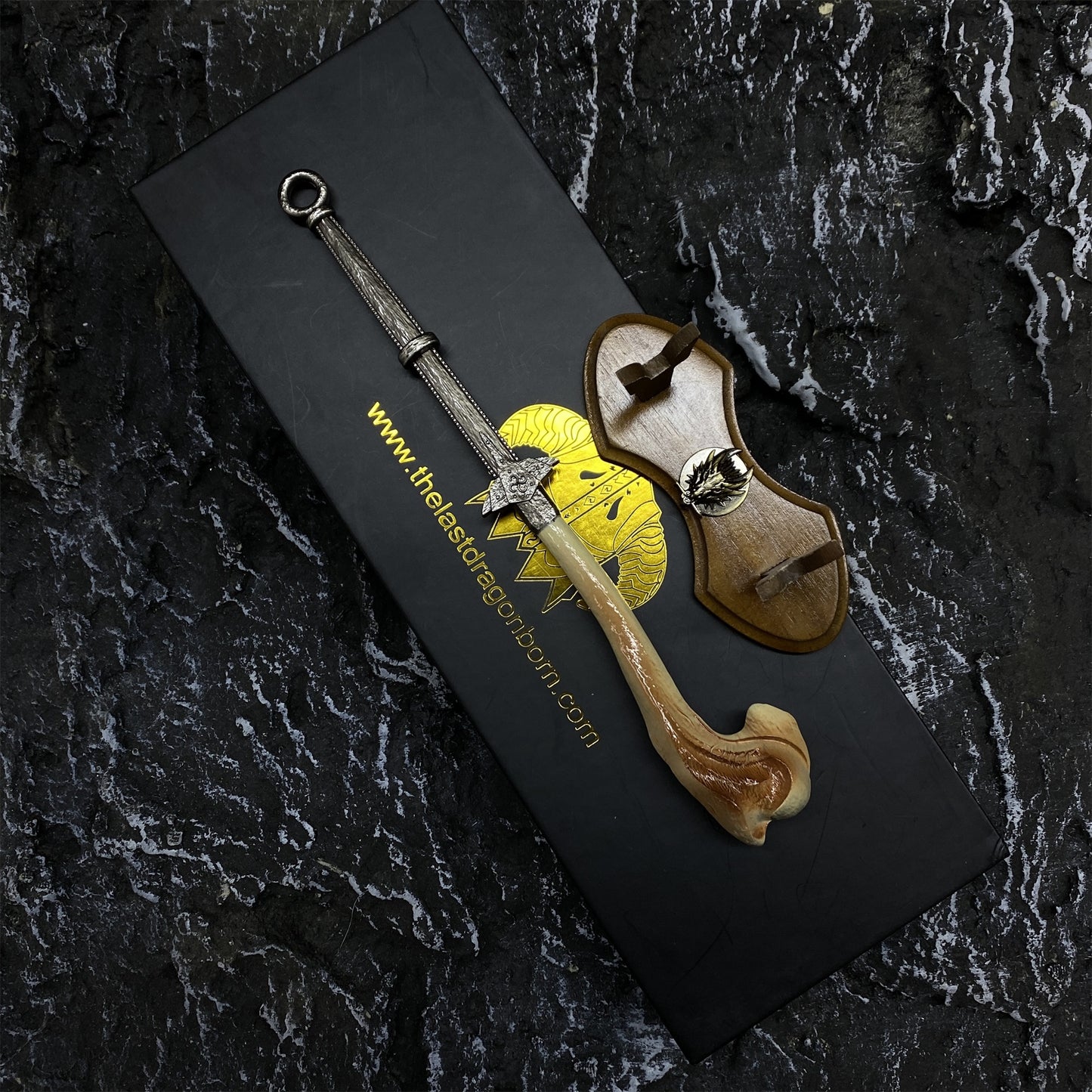 Dragonbone Warhammer Greatsword Battleaxe 3 In 1 Gift Box