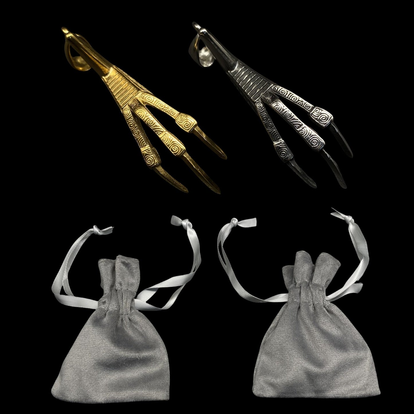 Lucan's Lucky Golden Claw Necklace