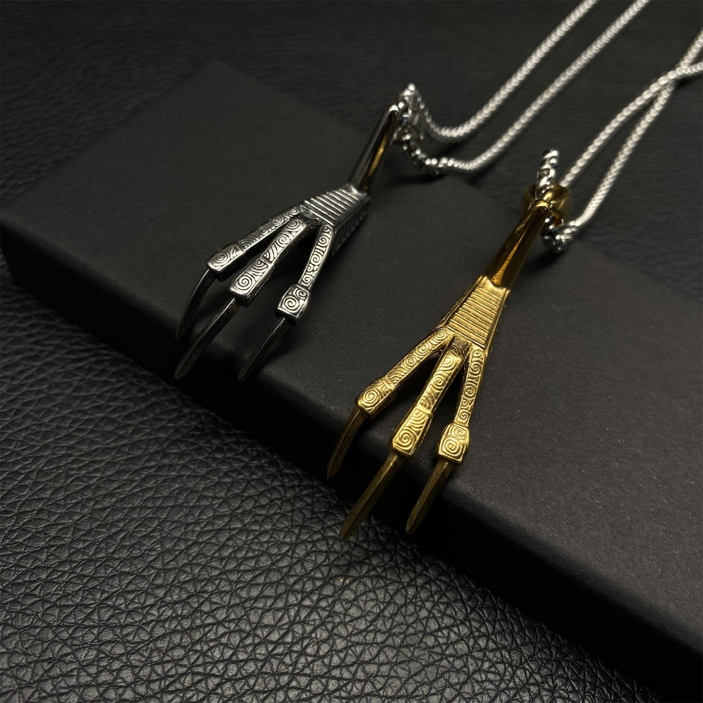 Lucan's Lucky Golden Claw Necklace