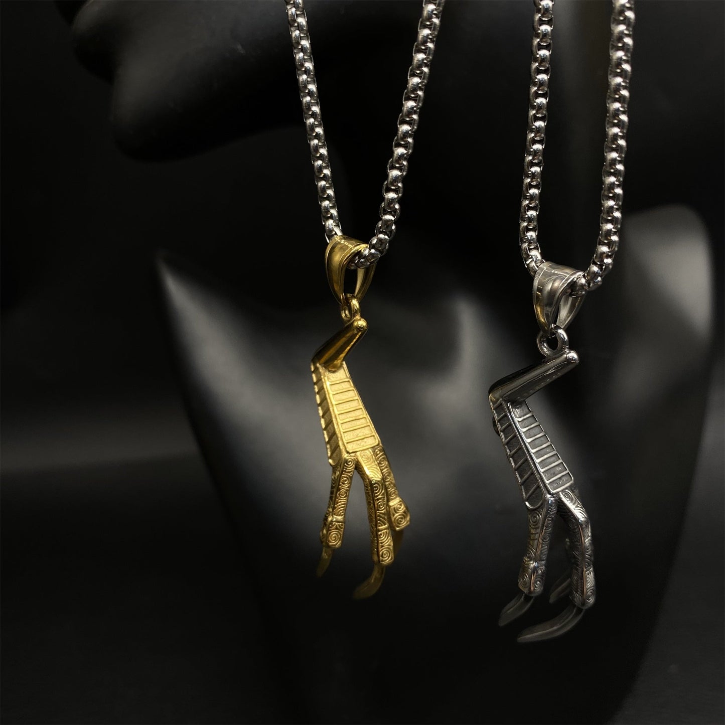 Lucan's Lucky Golden Claw Necklace