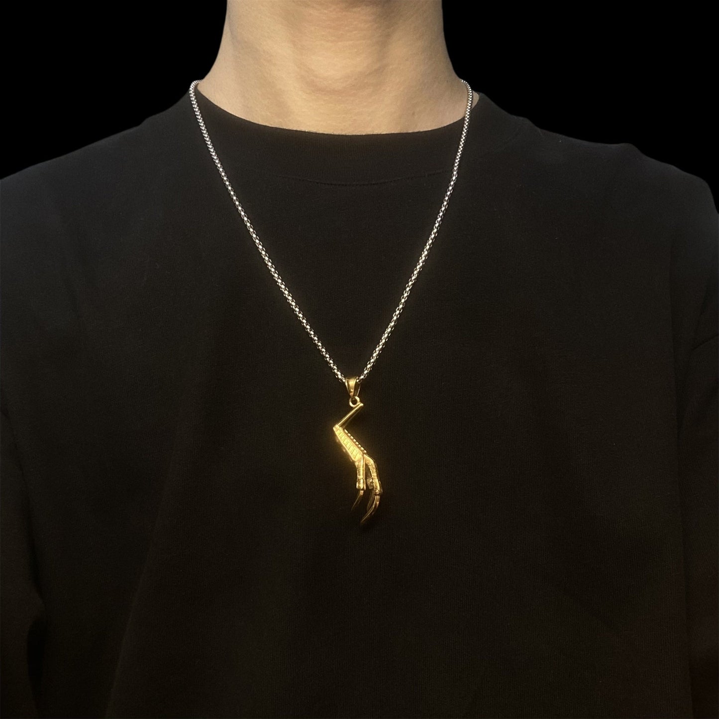 Lucan's Lucky Golden Claw Necklace
