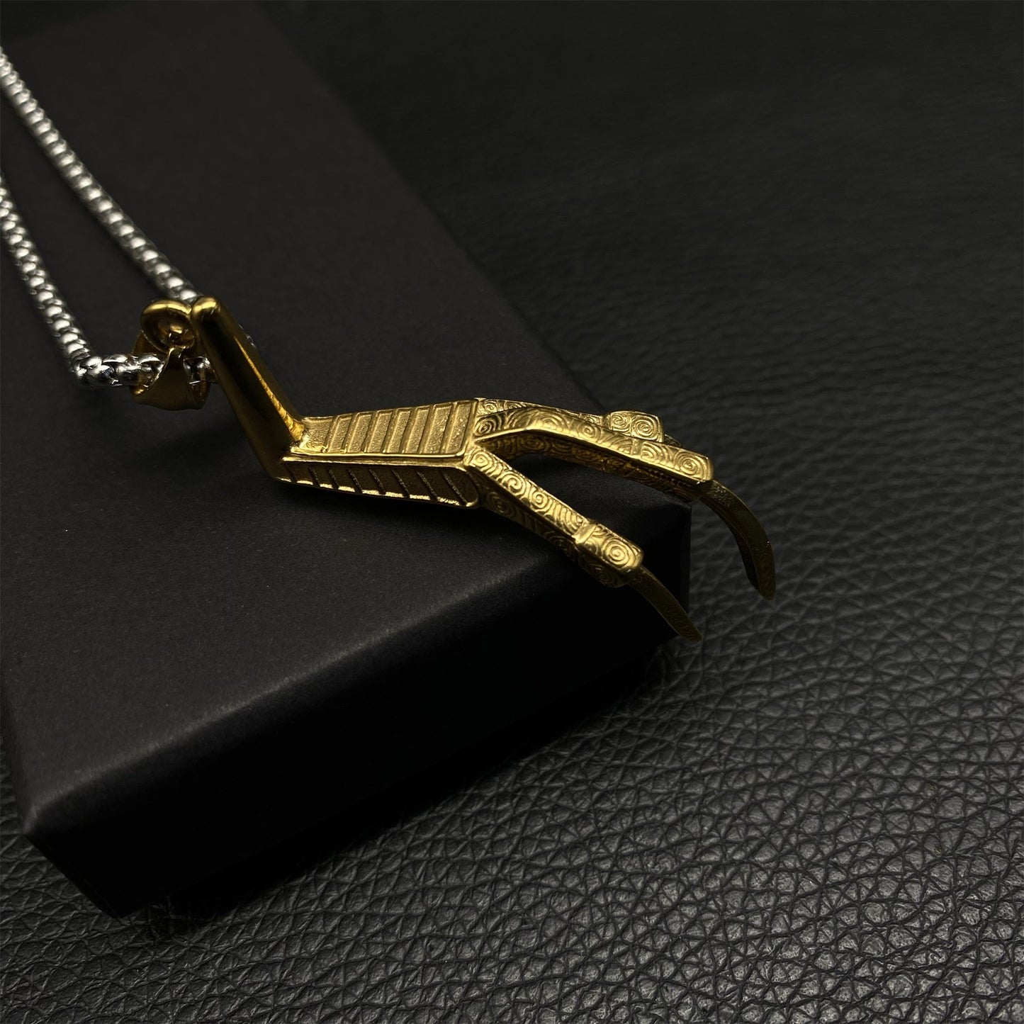 Lucan's Lucky Golden Claw Necklace