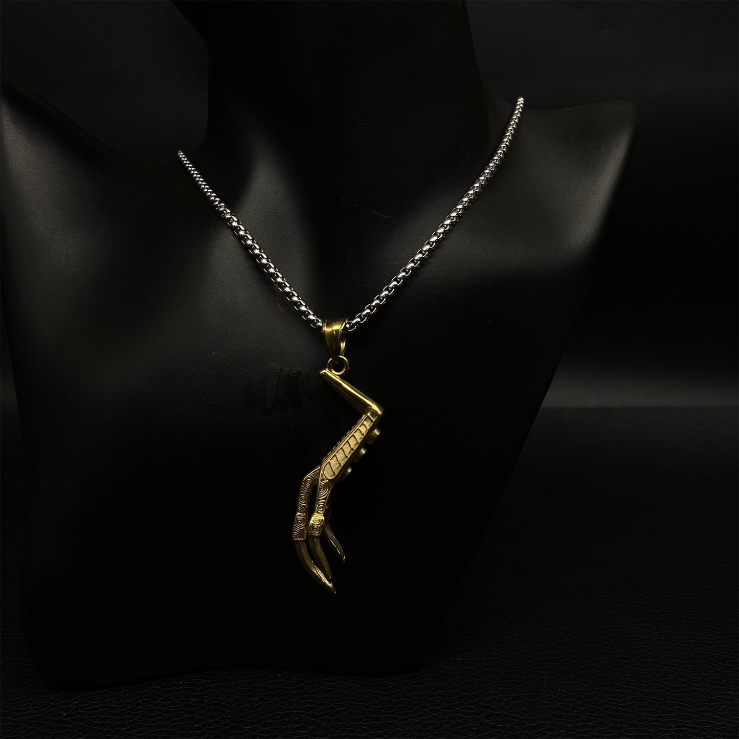 Lucan's Lucky Golden Claw Necklace