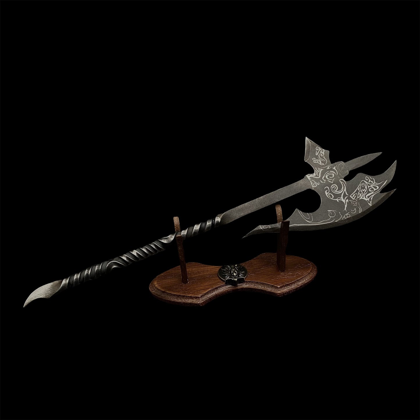 Hand-Forged Ebnoy Axe Steel Replica Letter Opener