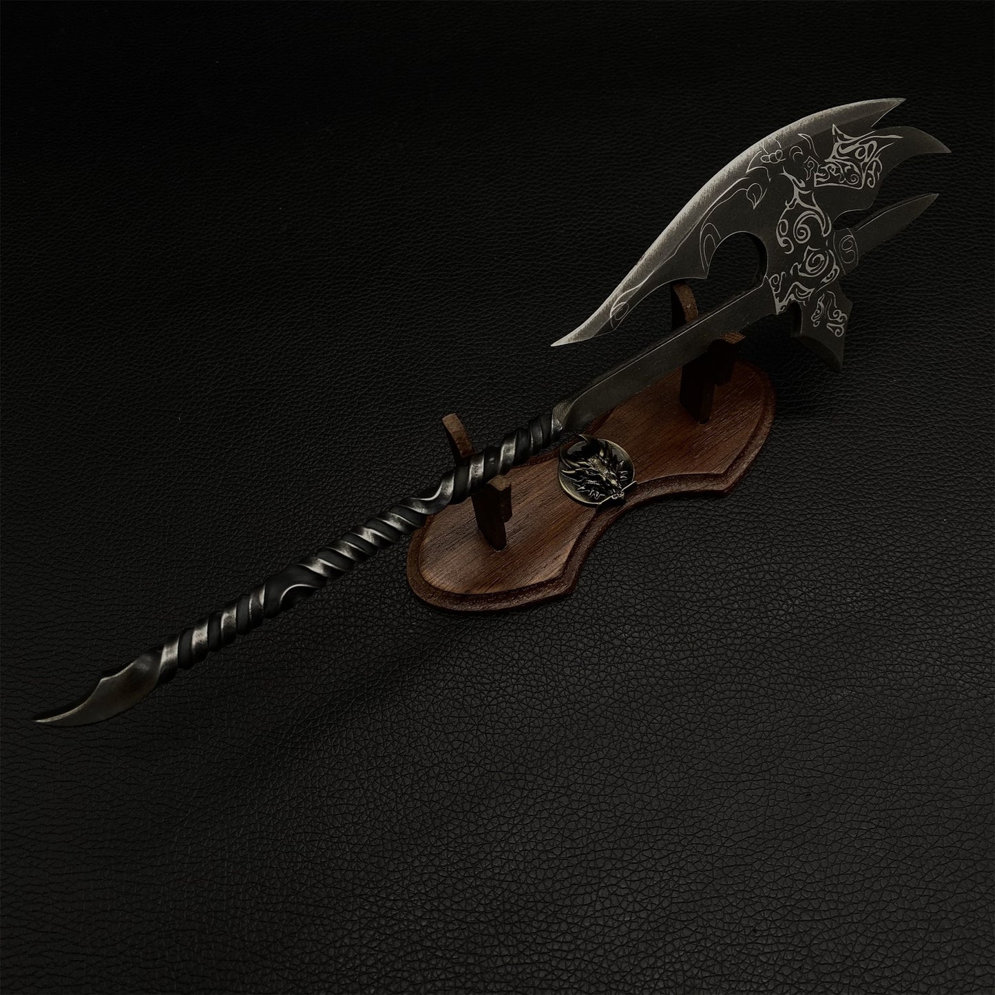 Hand-Forged Ebnoy Axe Steel Replica Letter Opener