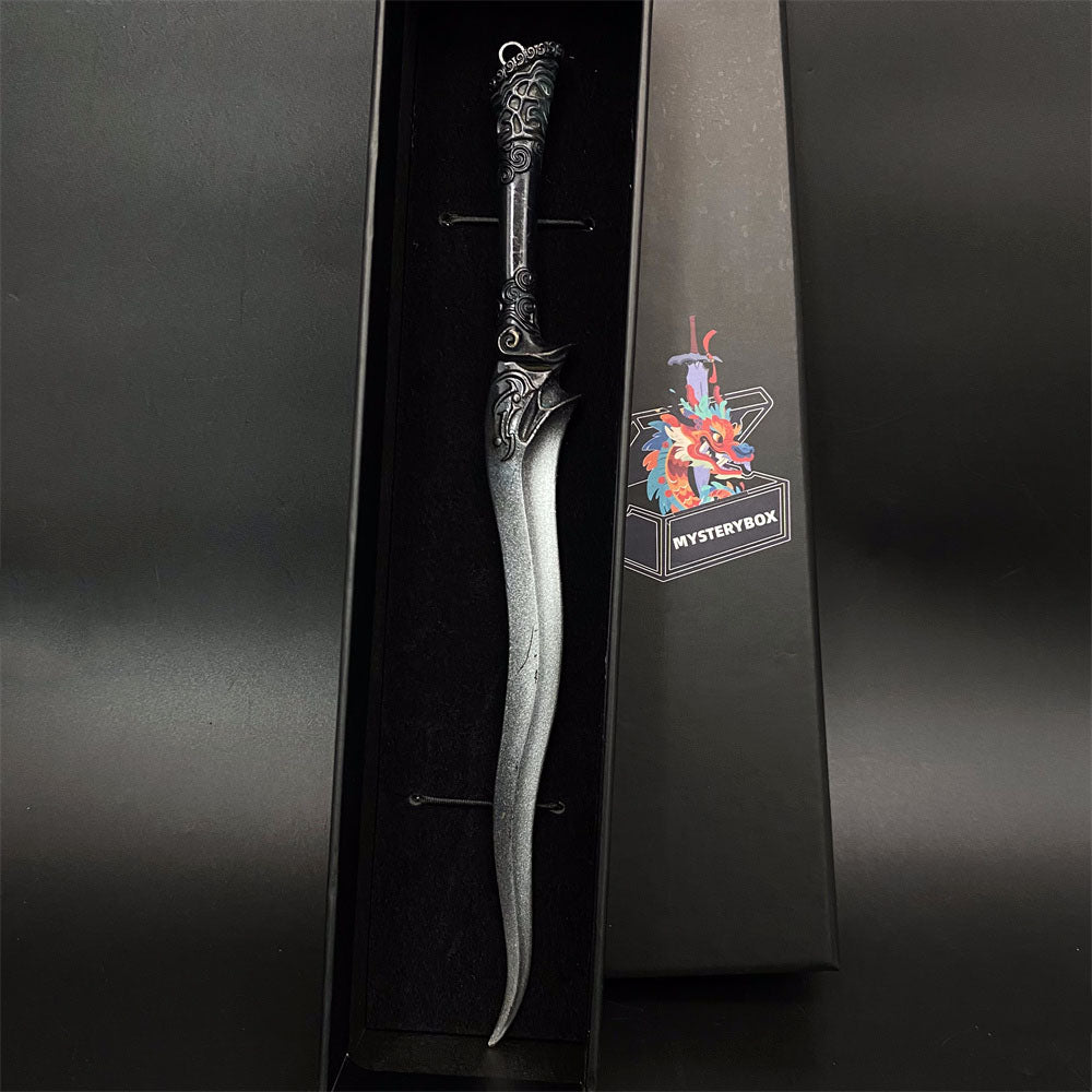 Metal Dragonborn Weapon Collection Mini Sword Dagger Bow 10 In 1 Pack