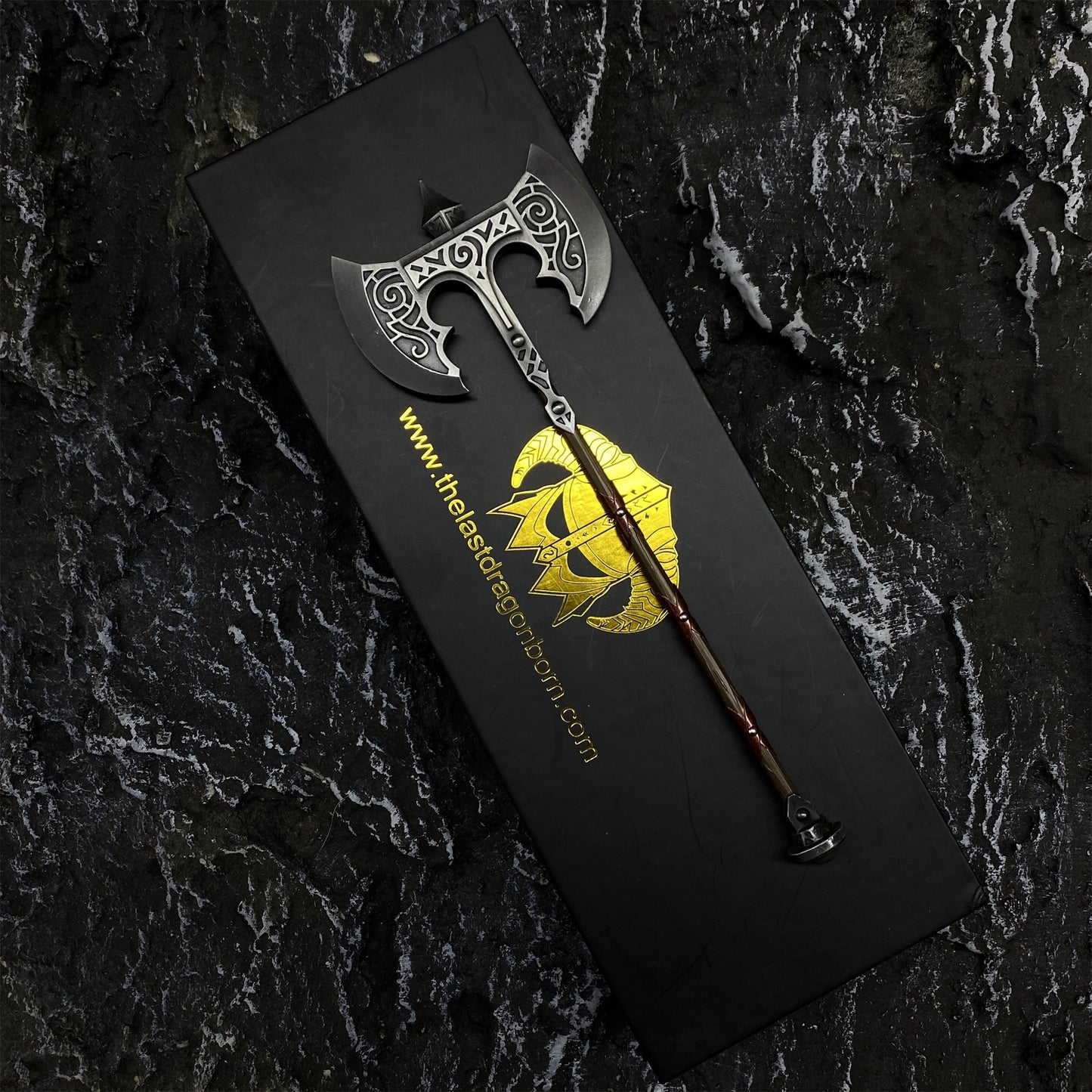 Metal Skyrim Weapons War Hammer Greatsword Giant Axe 3 In 1 Gift Box