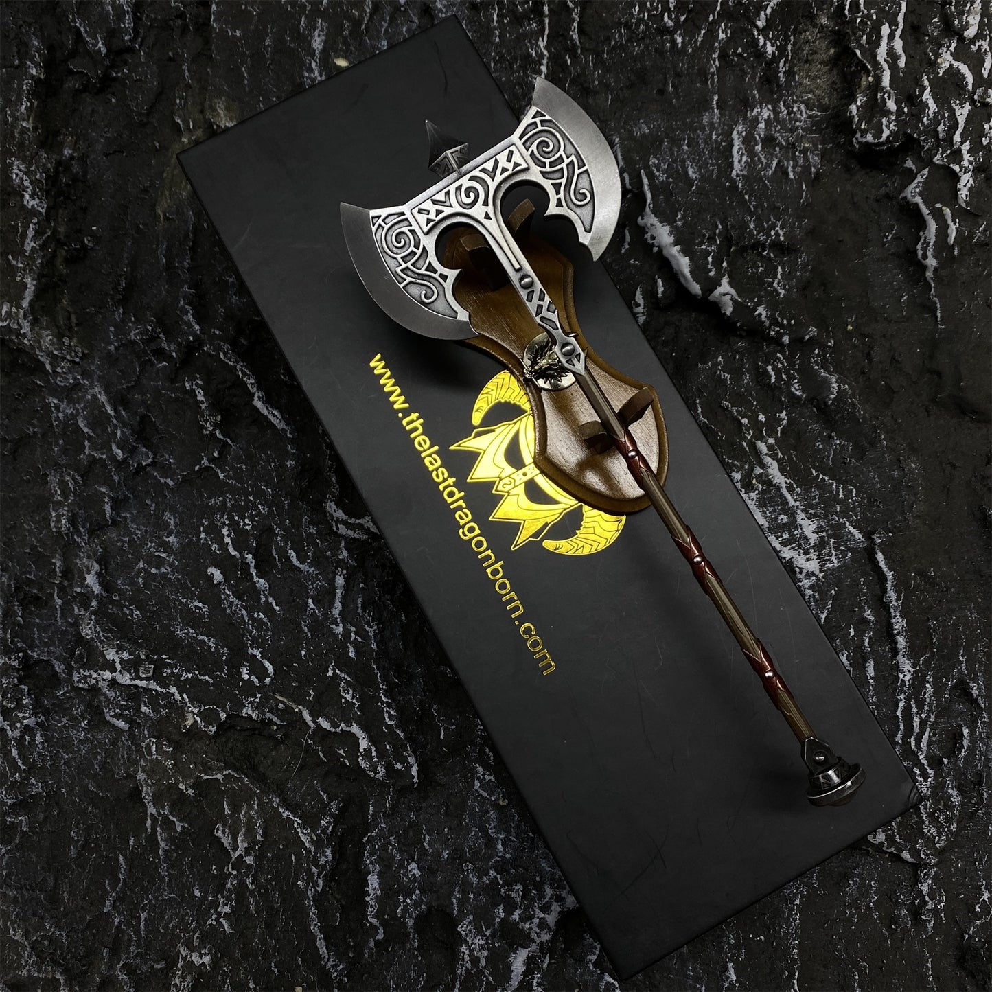 Metal Skyrim Weapons War Hammer Greatsword Giant Axe 3 In 1 Gift Box