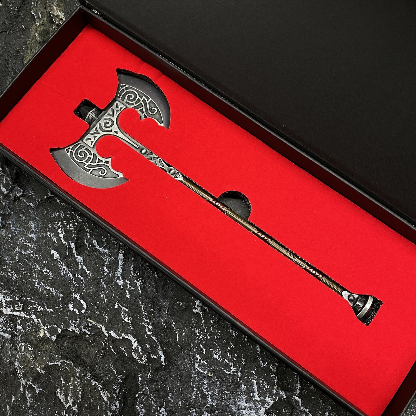 Metal Skyrim Weapons War Hammer Greatsword Giant Axe 3 In 1 Gift Box