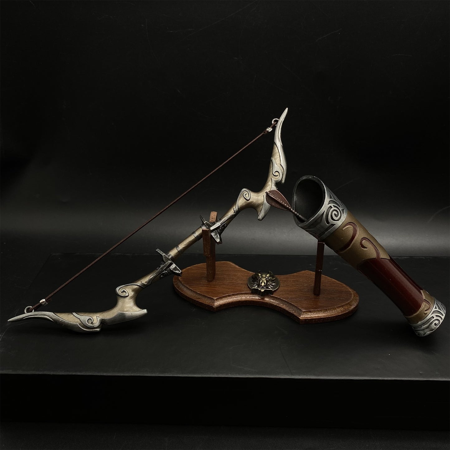 Nightingale Bow Miniature Skyrim Bow Fan Art