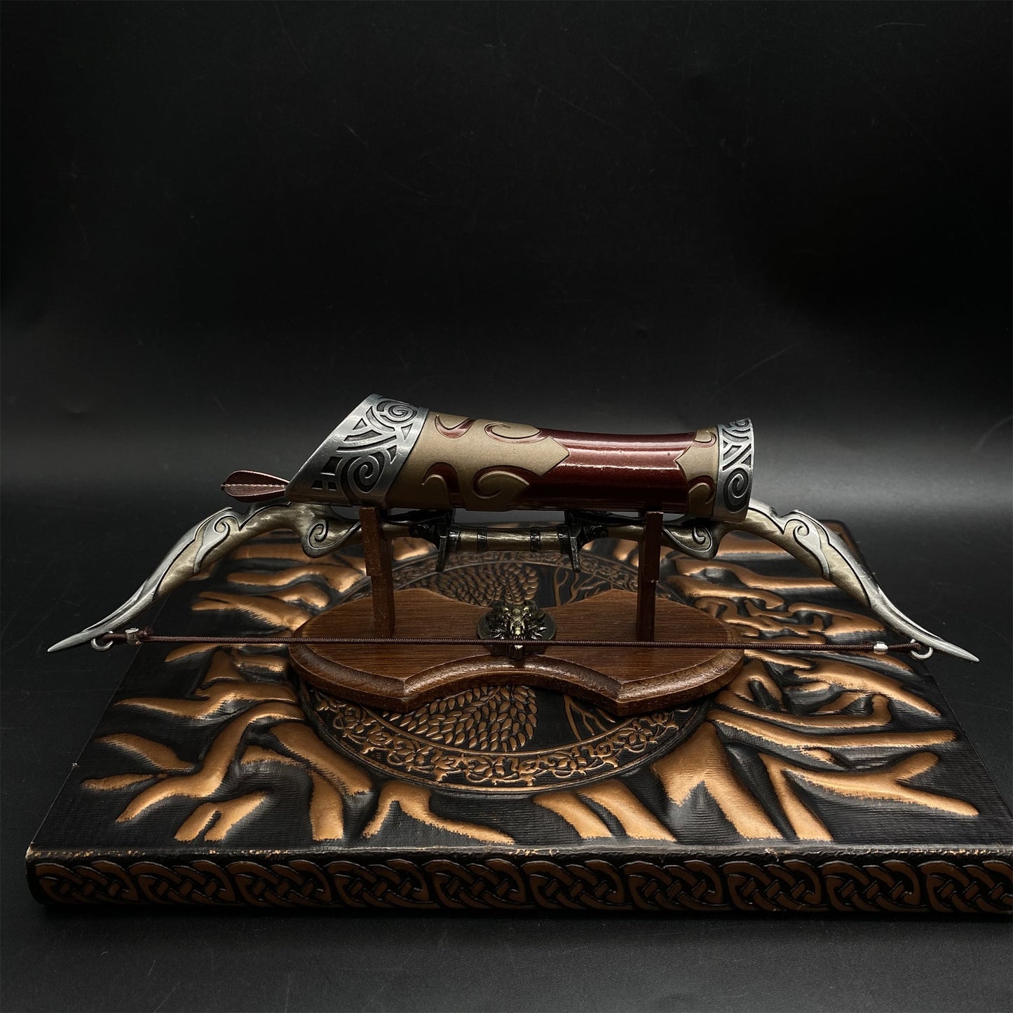 Nightingale Bow Miniature Skyrim Bow Fan Art