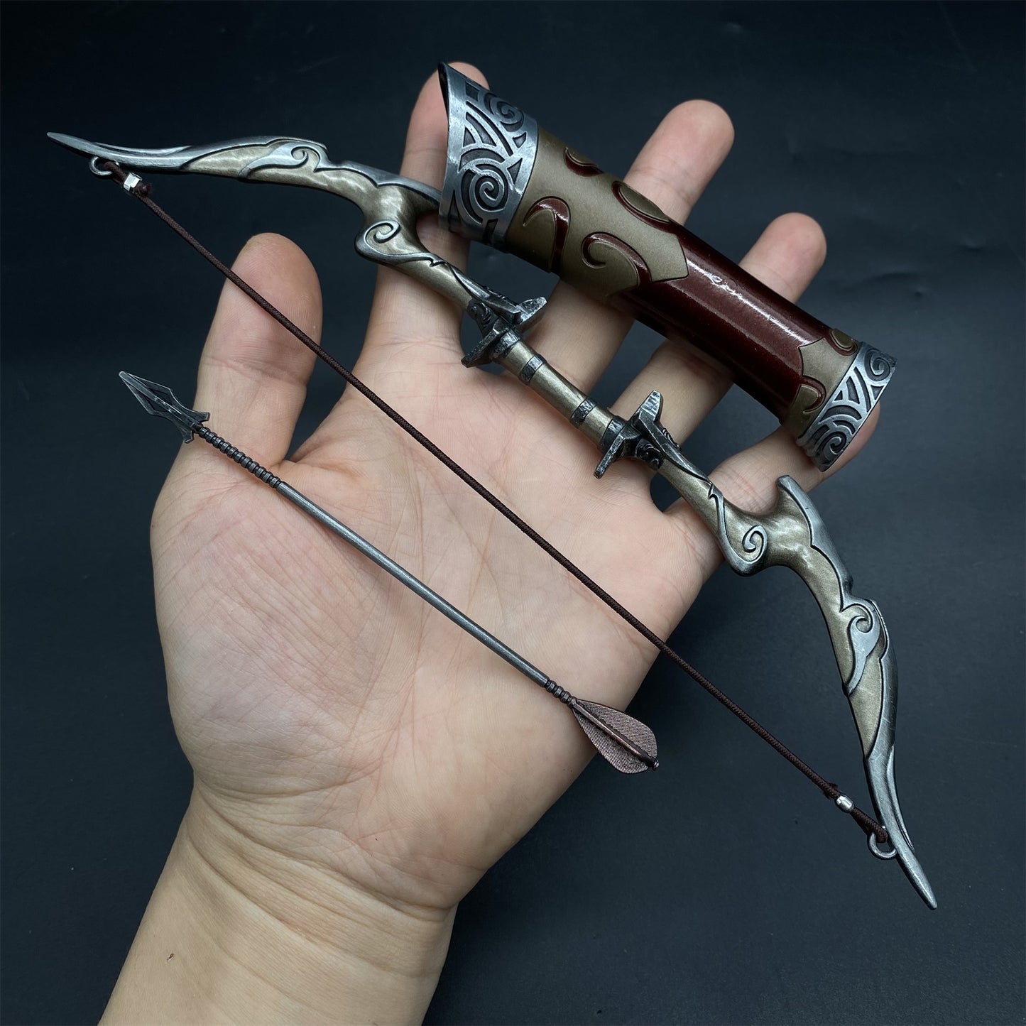 Nightingale Bow Miniature Skyrim Bow Fan Art