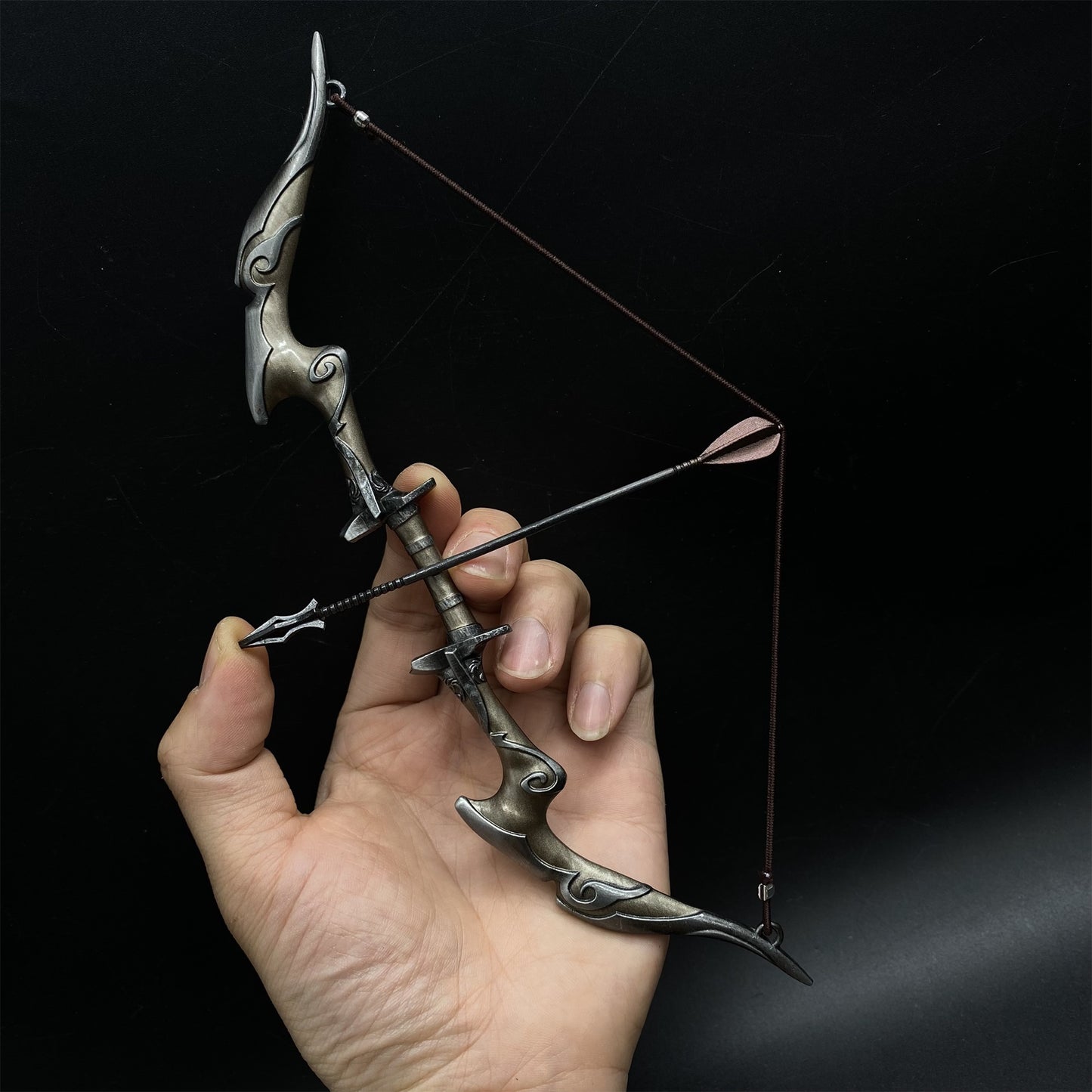 Nightingale Bow Miniature Skyrim Bow Fan Art