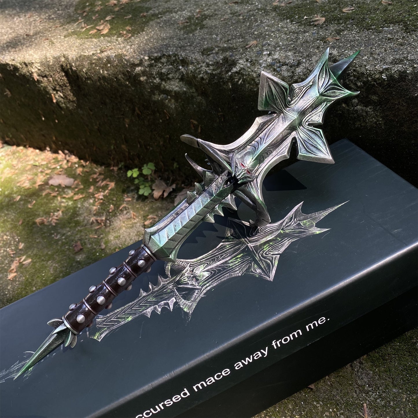 Mace Of Molag Bal Metal Art