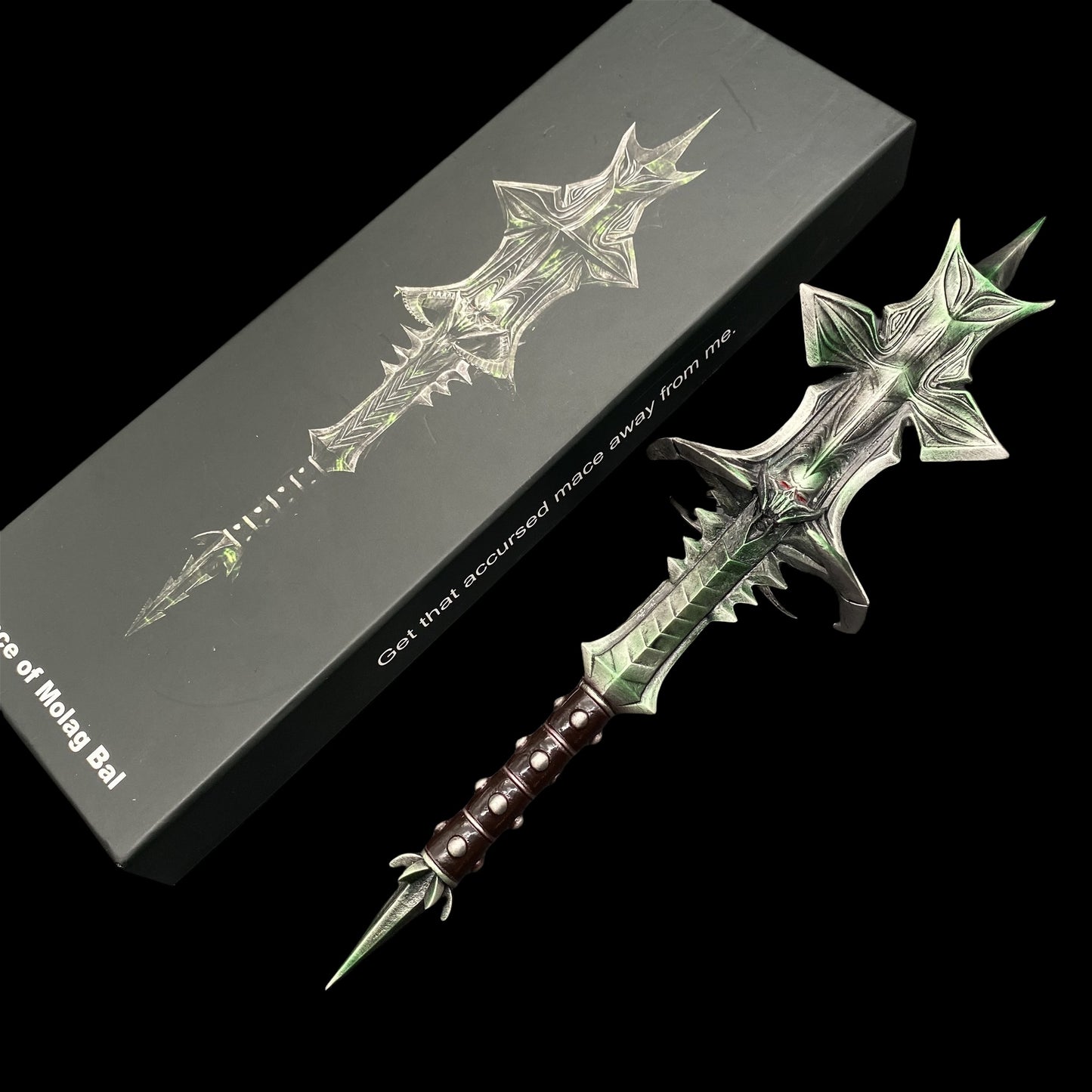 Mace Of Molag Bal Metal Art