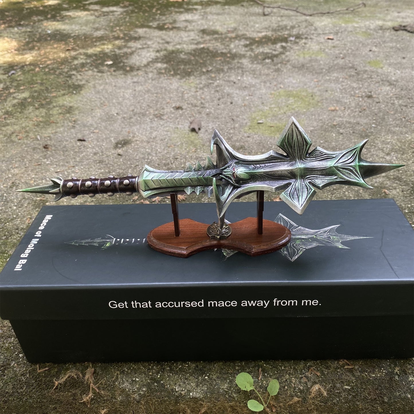 Mace Of Molag Bal Metal Art