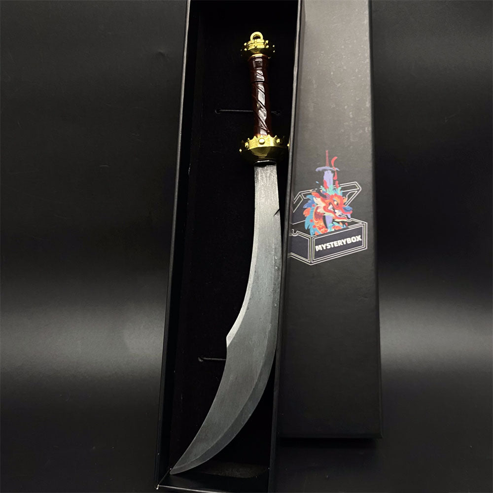 Metal Dragonborn Weapon Collection Mini Sword Dagger Bow 10 In 1 Pack