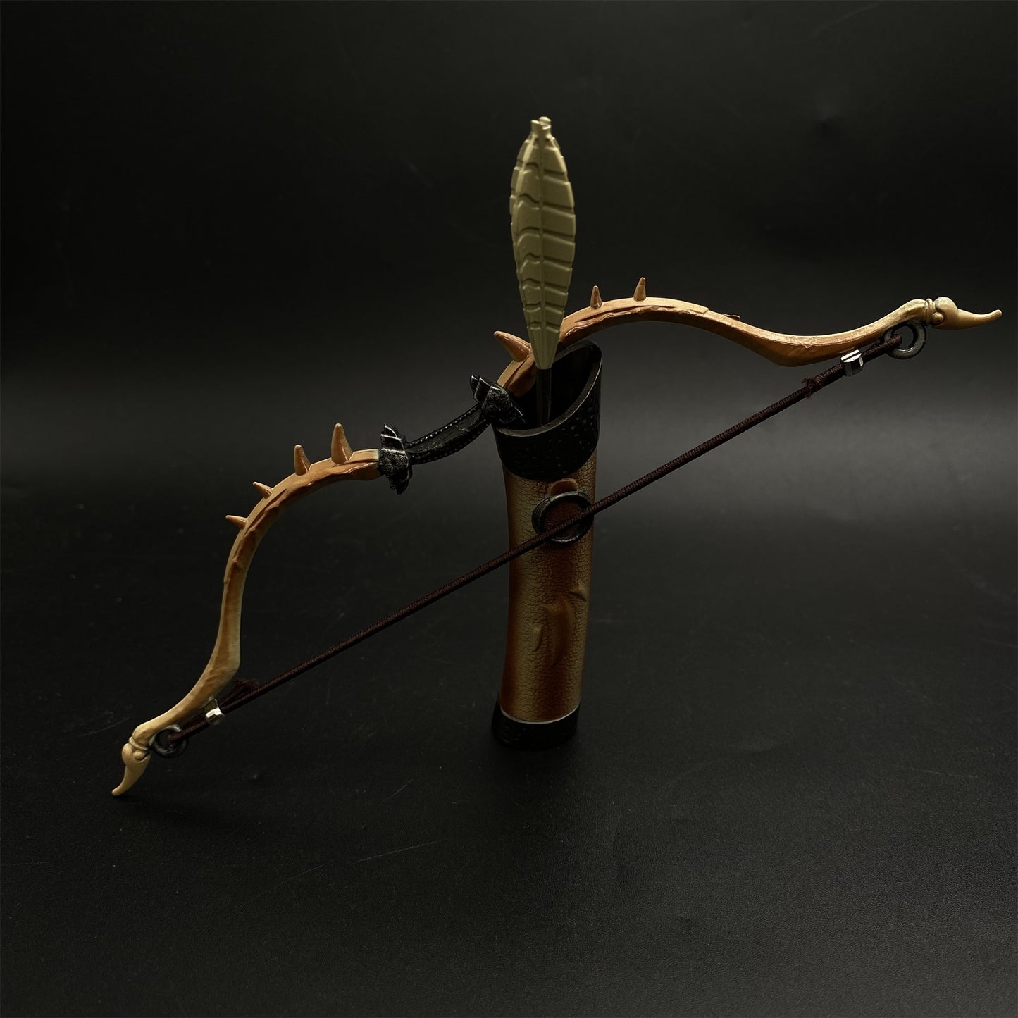 Metal 1/6 Scale Skyrim Dragon Bone Bow Miniature