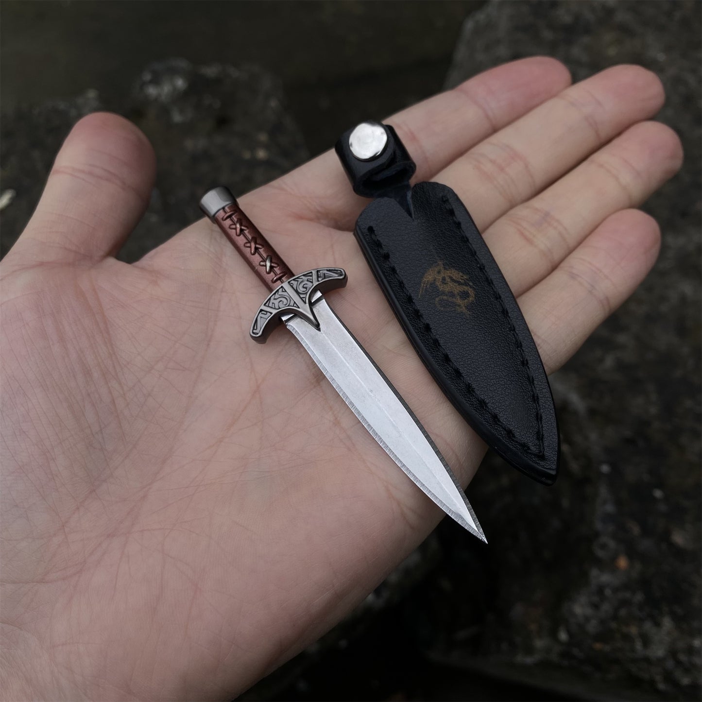 Skyrim Steel Dagger EDC Sharp Knife