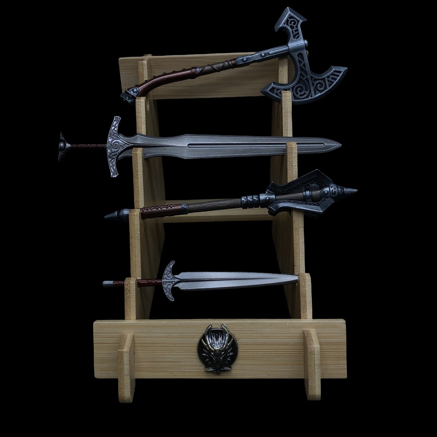 Metal Skyrim Steel Sword Skyforged Axe Steel Mace Steel Dagger 1: 6 Scale