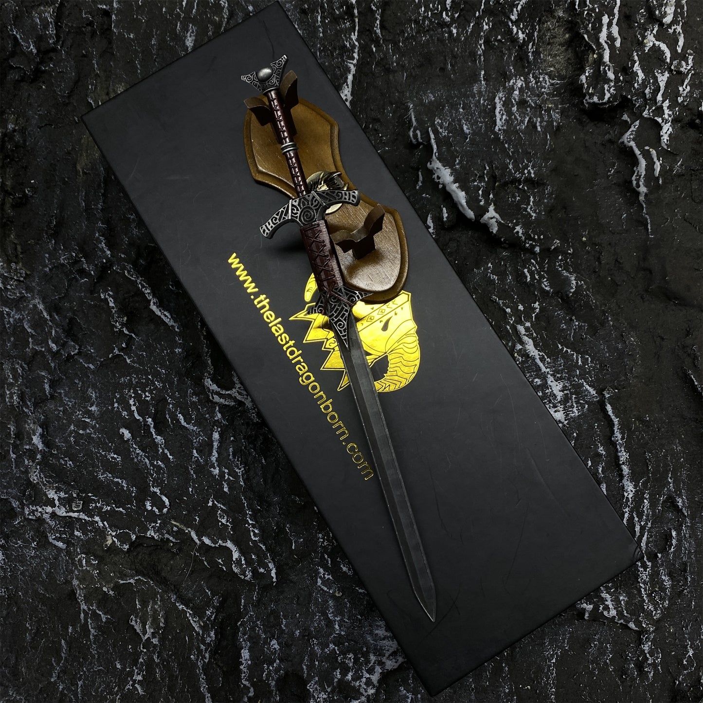 Metal Skyrim Weapons War Hammer Greatsword Giant Axe 3 In 1 Gift Box