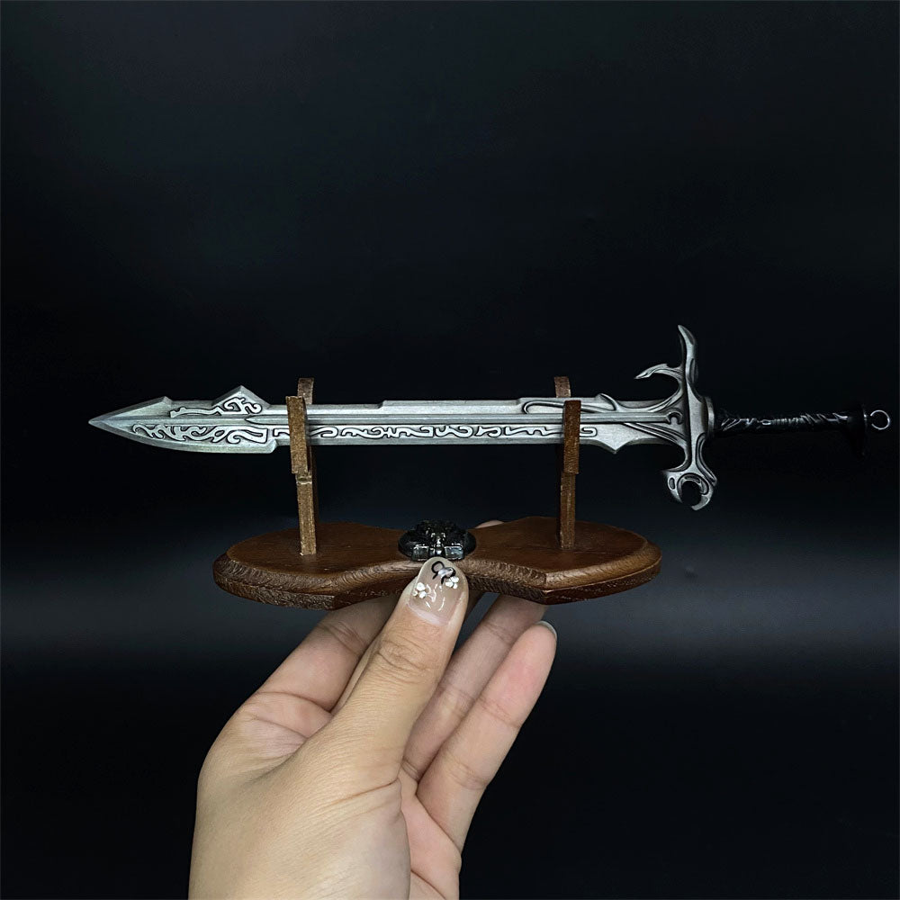 Metal Dragonborn Weapon Collection Mini Sword Dagger Bow 10 In 1 Pack