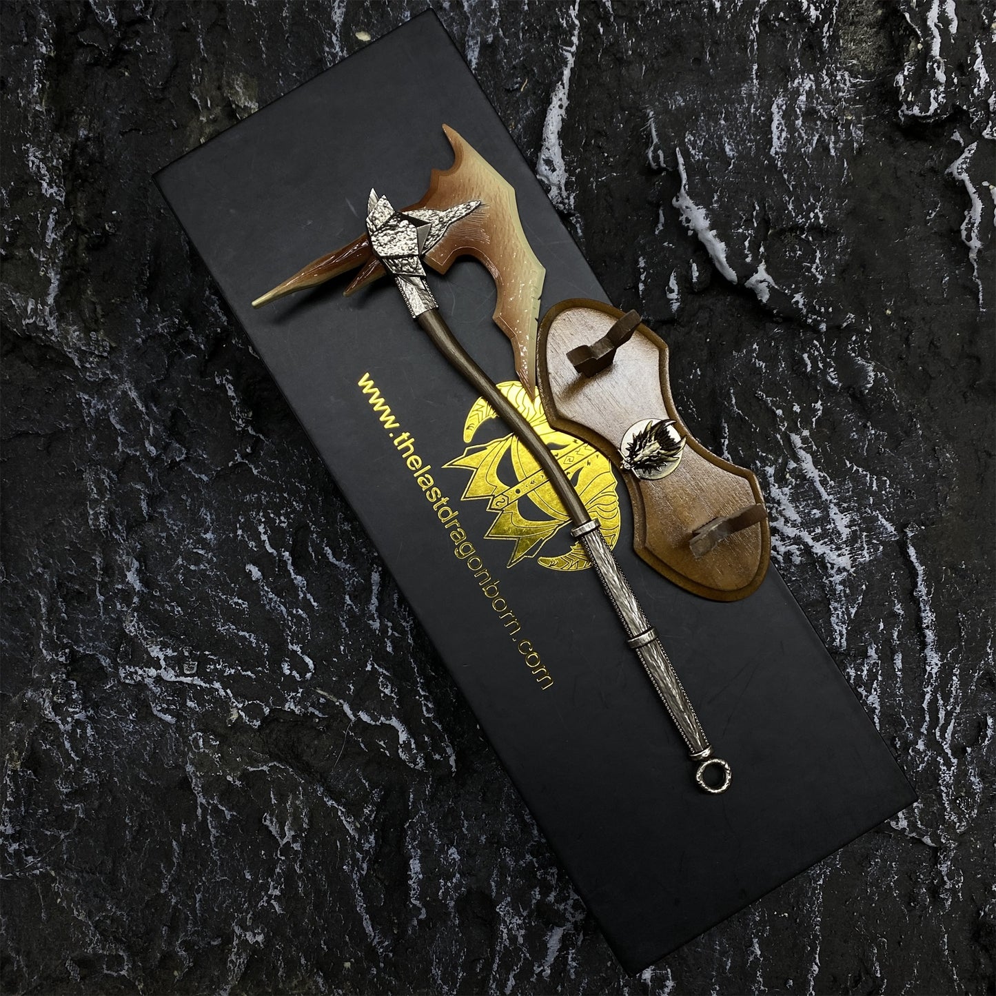 Dragonbone Warhammer Greatsword Battleaxe 3 In 1 Gift Box