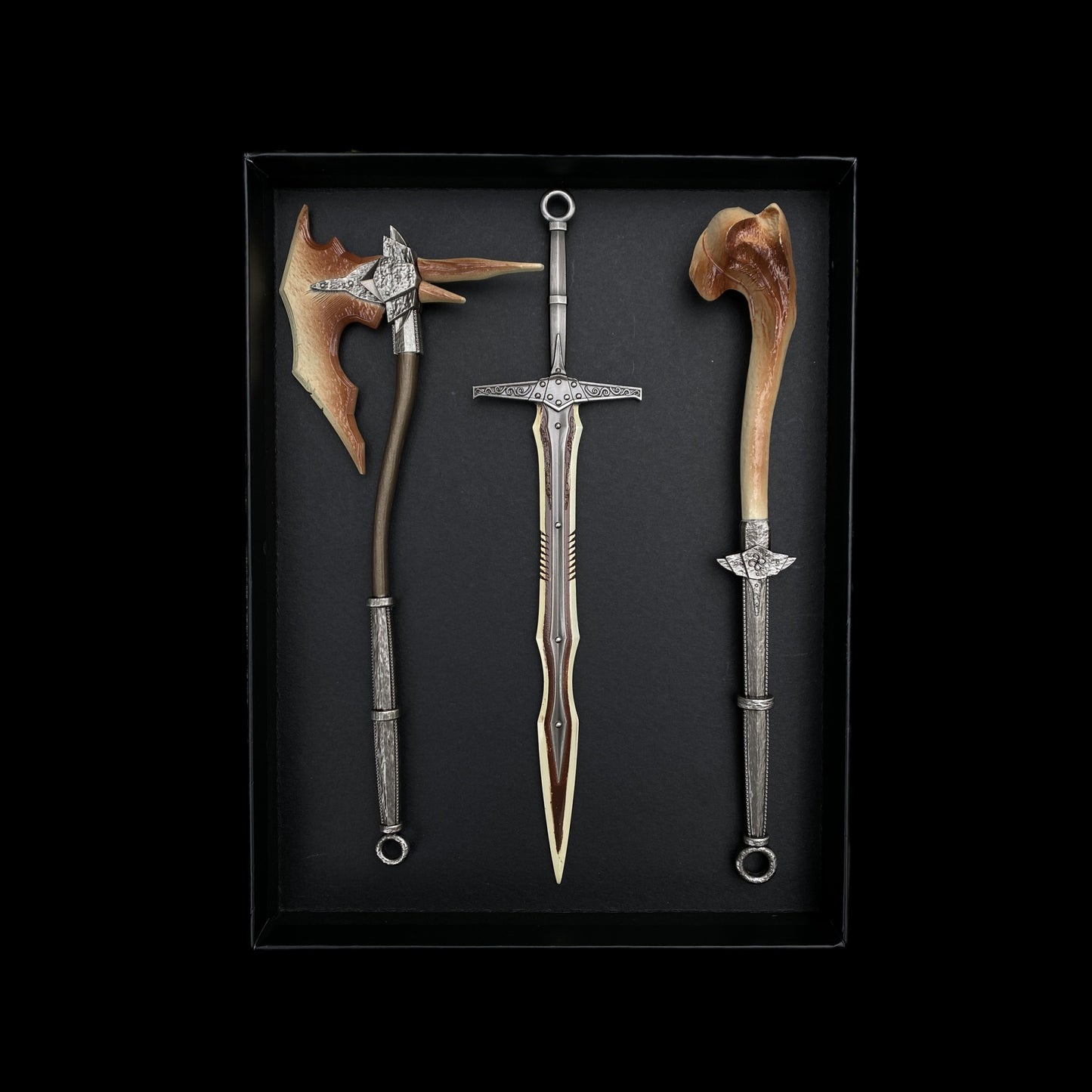 Dragonbone Warhammer Greatsword Battleaxe 3 In 1 Gift Box