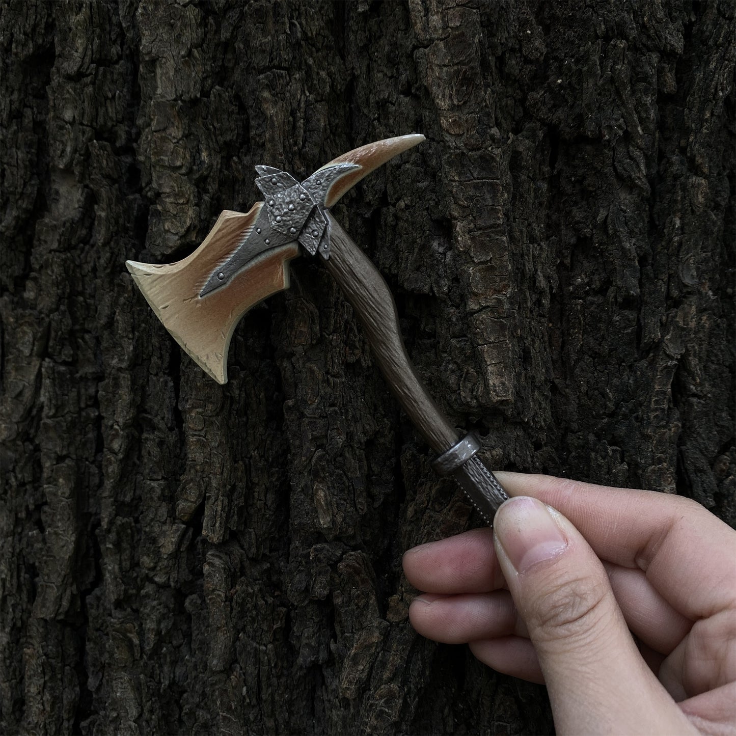 Dragonbone War Axe Dagger Sword Mace Metal Miniature 4 In 1 Gift Box