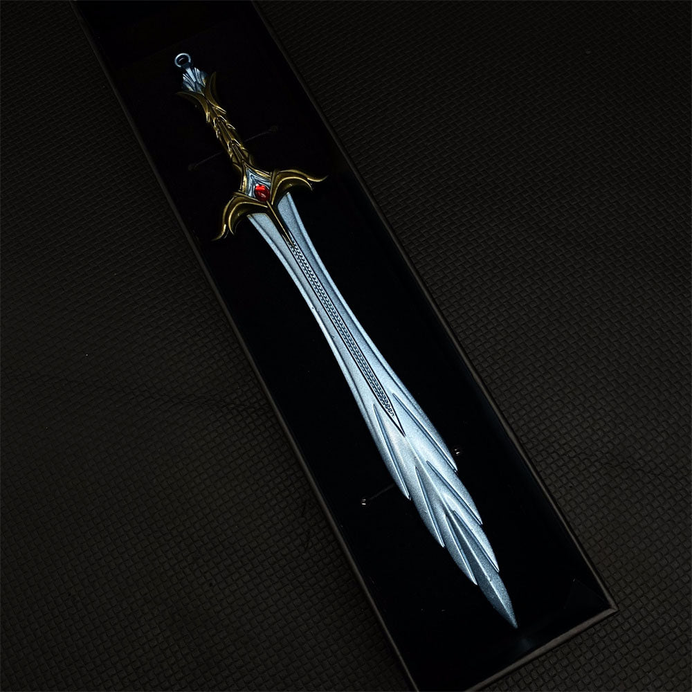 Metal Dragonborn Weapon Collection Mini Sword Dagger Bow 10 In 1 Pack