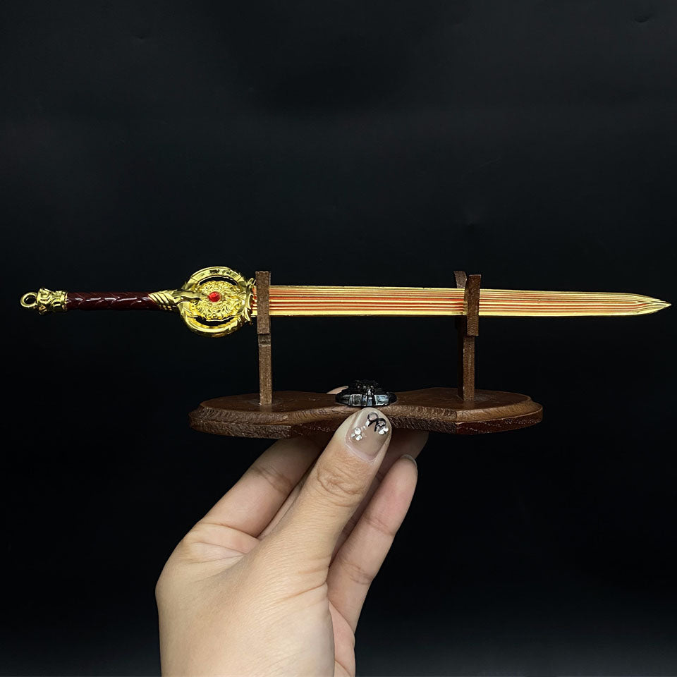 Metal Dragonborn Weapon Collection Mini Sword Dagger Bow 10 In 1 Pack