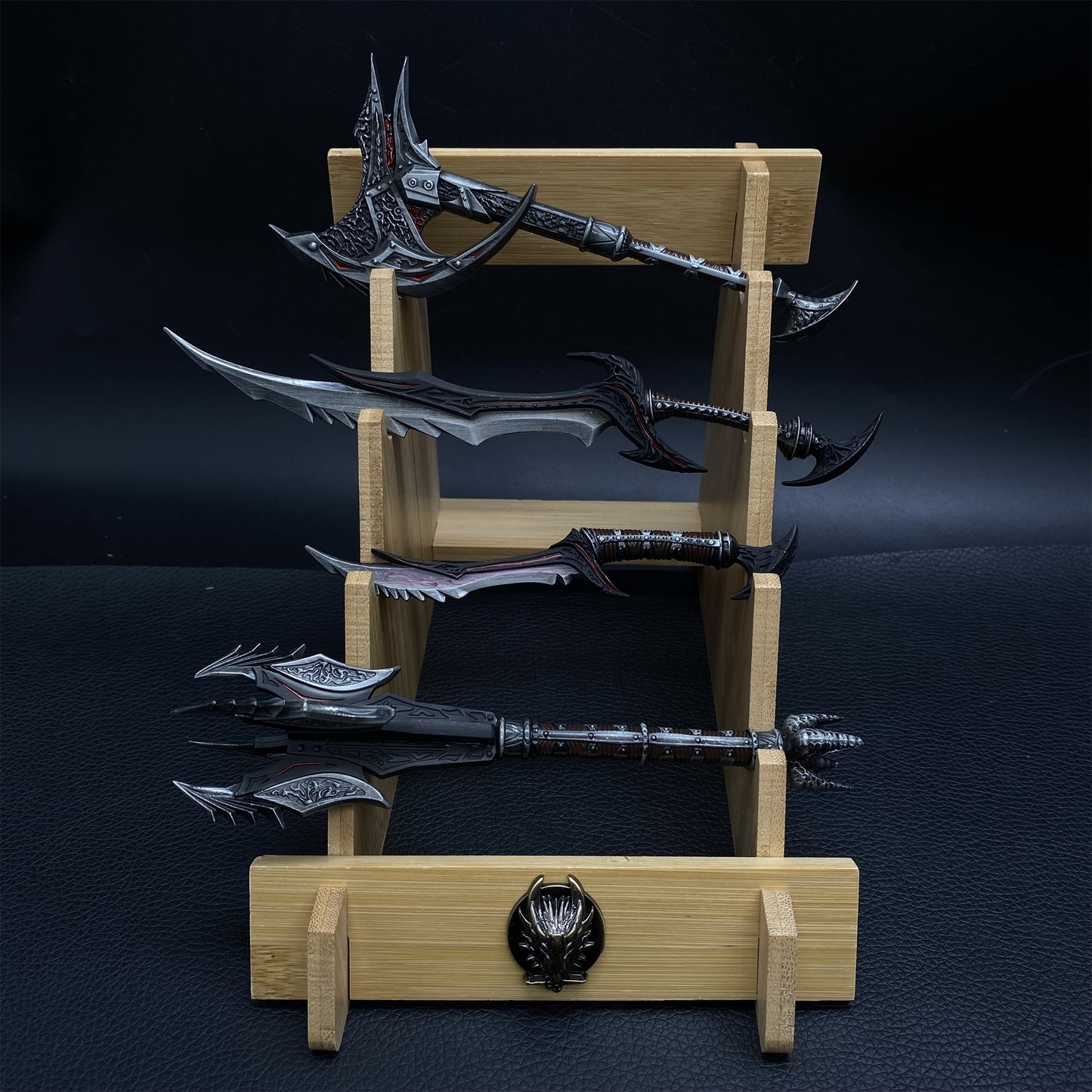 Daedric Sword Mace Axe Dagger 4 In 1 Gift Box