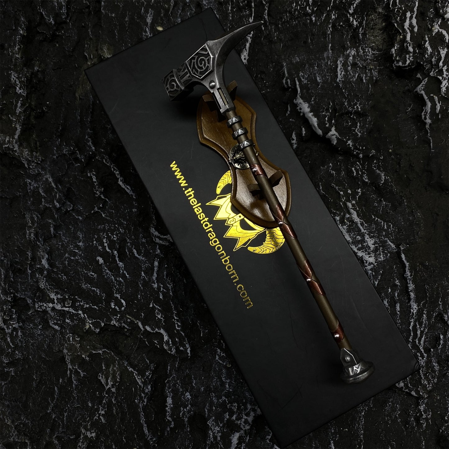 Metal Skyrim Weapons War Hammer Greatsword Giant Axe 3 In 1 Gift Box