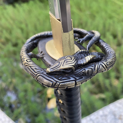 Blade Sword Akaviri Katana Manganese Steel Edition IRL