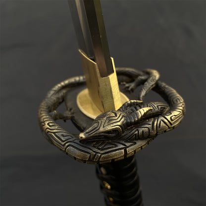 Blade Sword Akaviri Katana Manganese Steel Edition IRL