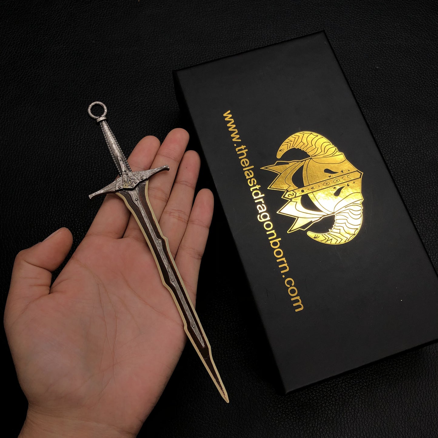 Dragonbone Sword Metal Miniature Gift Box