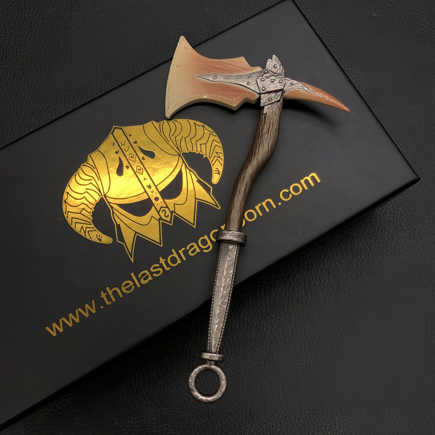 Dragonbone War Axe Metal Miniature Gift Box