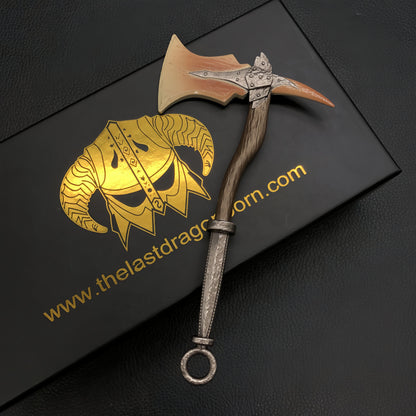 Dragonbone War Axe Metal Miniature Gift Box