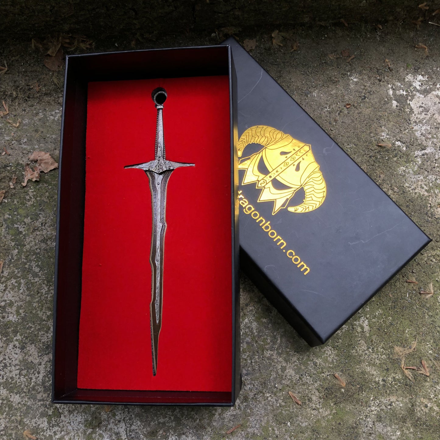 Dragonbone Sword Metal Miniature Gift Box