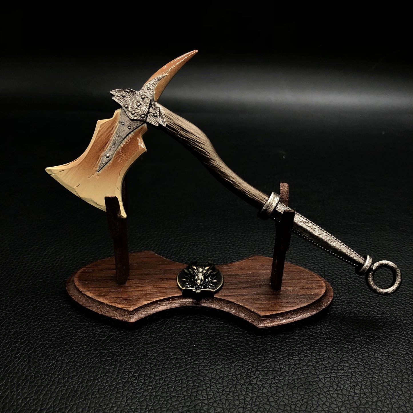 Dragonbone War Axe Metal Miniature Gift Box