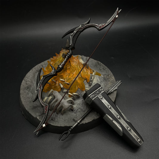 1/6 Scale Daedric Bow Miniature