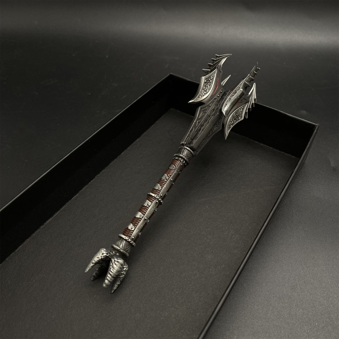 1:6 Scale Daedric Mace Metal Miniature